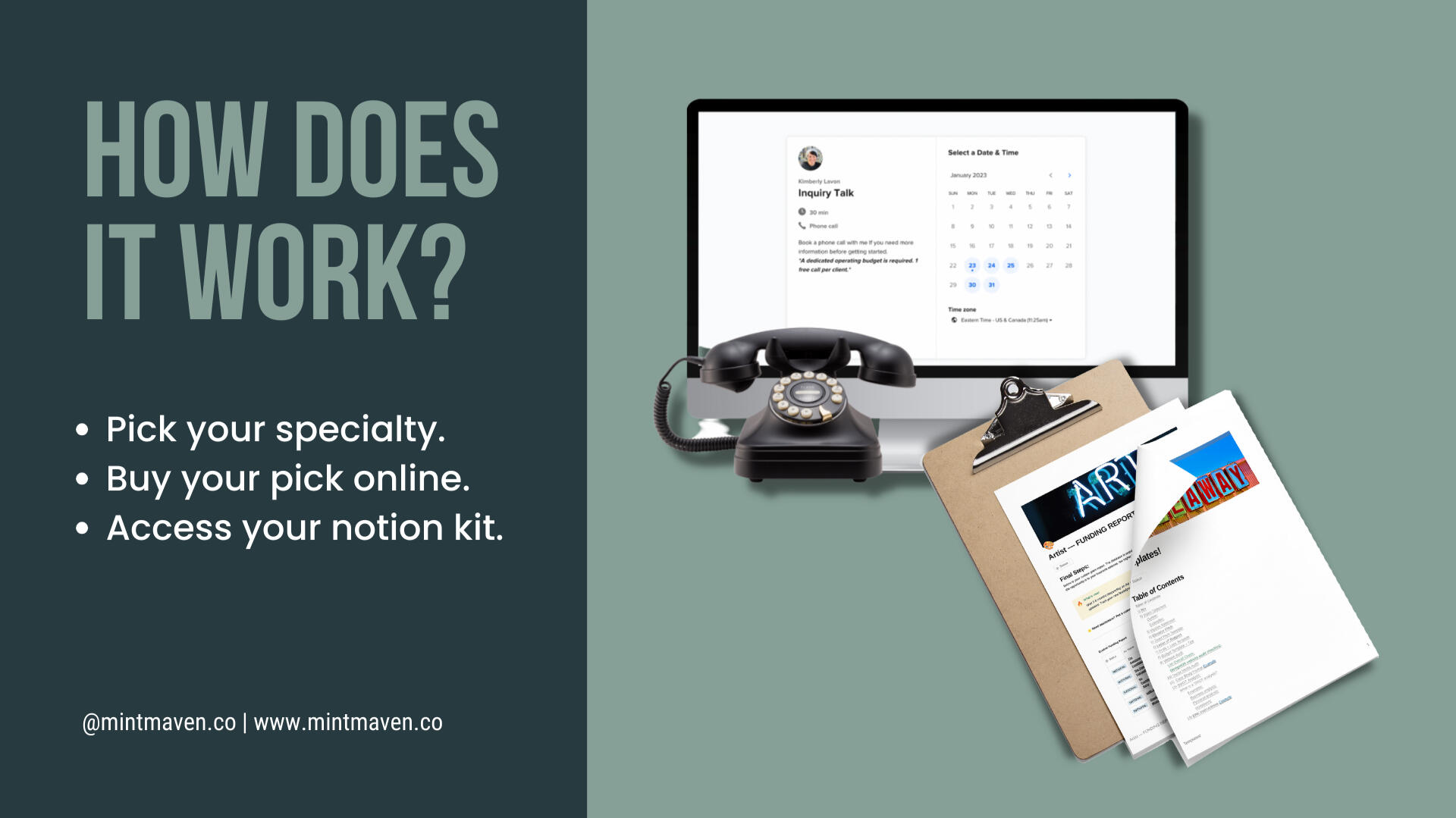 Mint Maven Grant Guides Pitch Deck Page 4