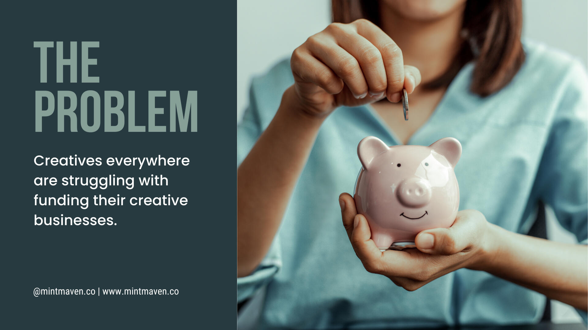 Mint Maven Grant Guides Pitch Deck Page 1