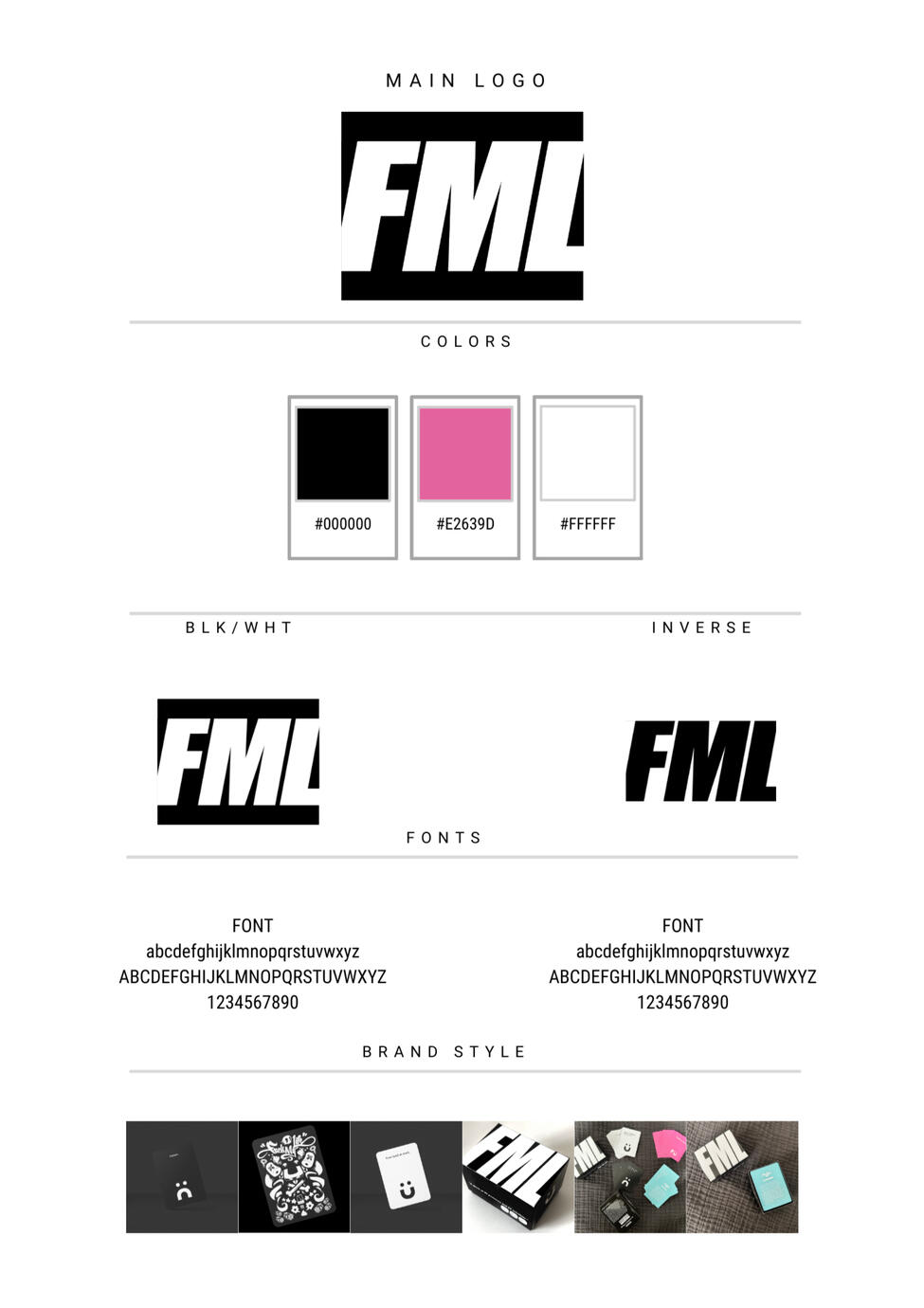 FML Brand Board