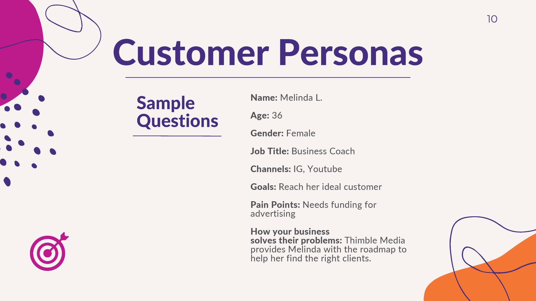 Thimble Media Pitch Deck Page 5